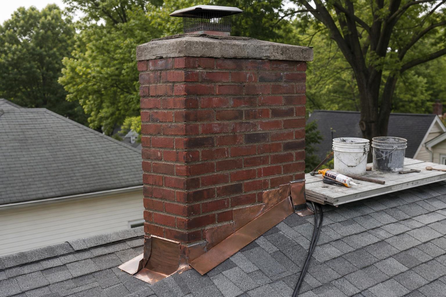Chimney Cap Installation